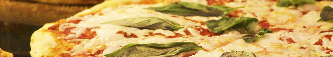 Eating Italian Pizza at Margherita Pizza Of Bel Air restaurant in Bel Air, MD.